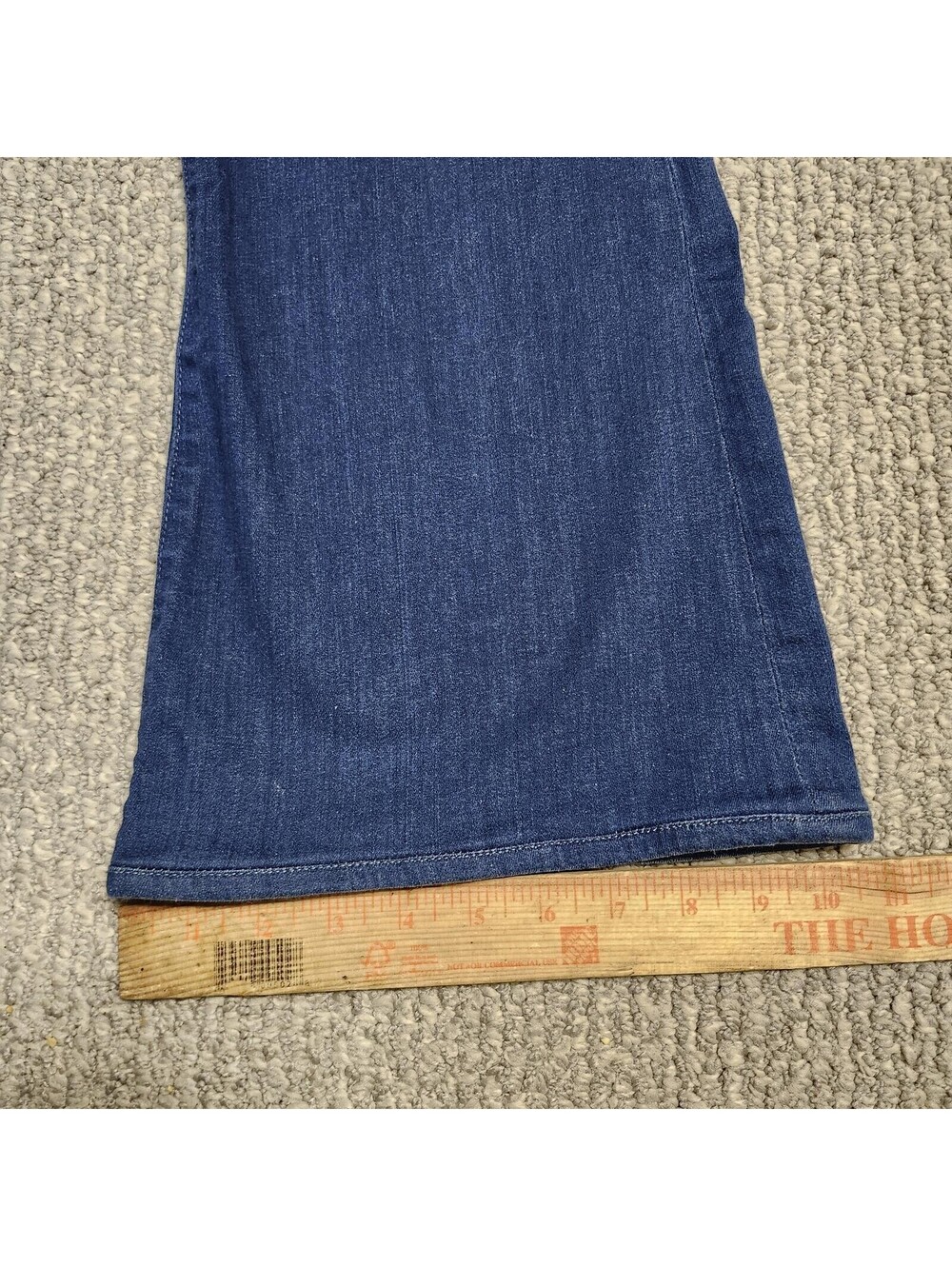 Mother The Curfew Blue Skies and Promises Flared Jeans Size 32 - Picture 9 of 13